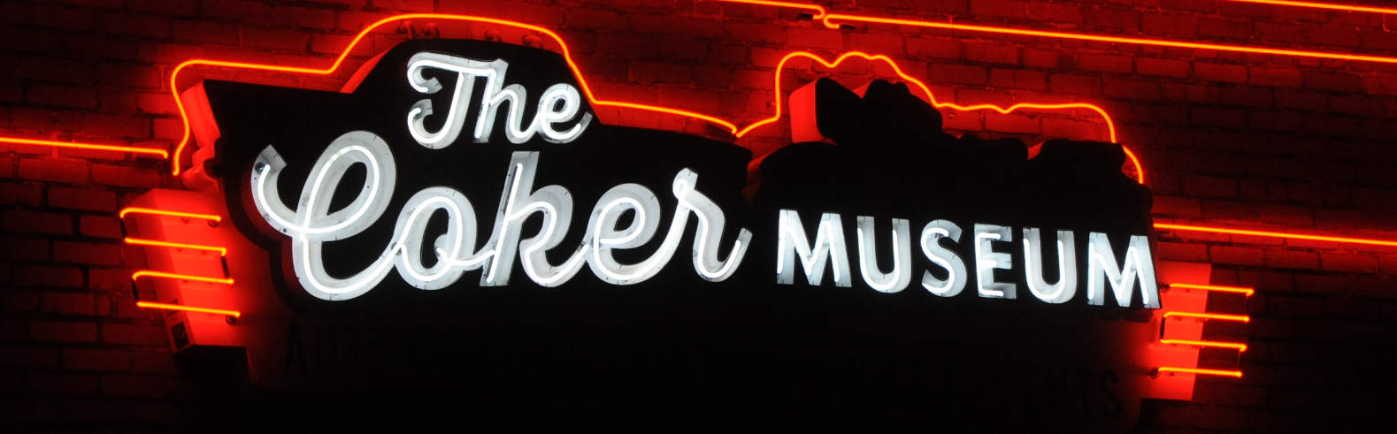 Coker Tire Museum Neon Sign in Chattanooga, TN