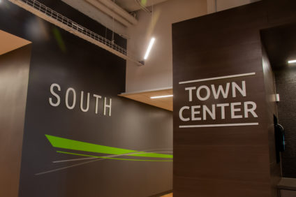 Unum Wayfinding Signs for South and Town Center