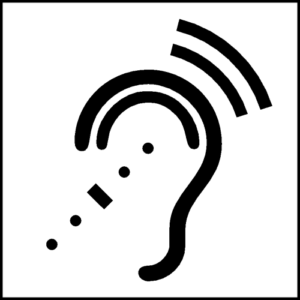 Assistive Listening System Symbol
