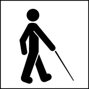 Symbol for Accessible Services for Individuals Who Are Blind or Have Low Vision