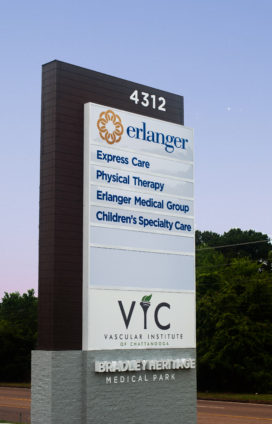 Erlanger Pylon in Cleveland, TN