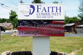 Faith Community Wesleyan Church Sign