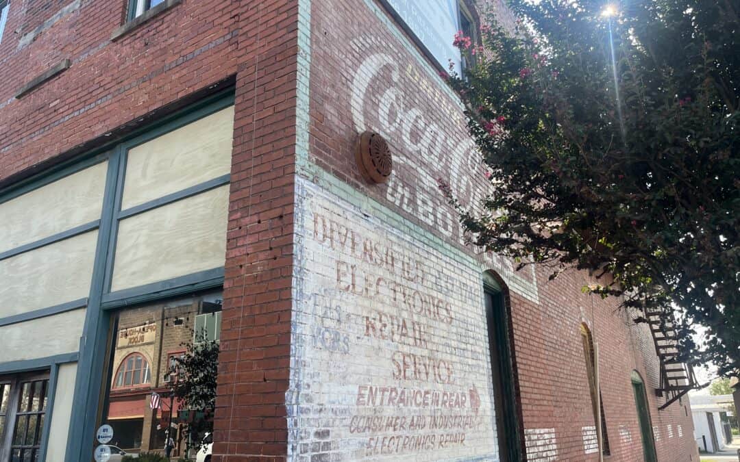 Ghost Sign in South Pittsburg, TN