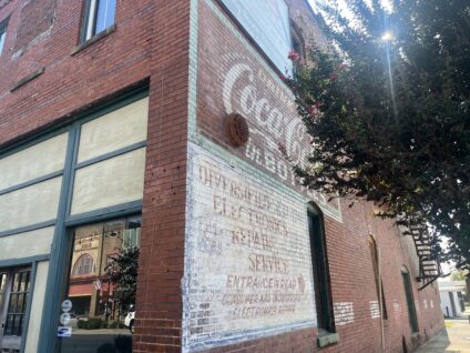 Ghost Sign in South Pittsburg, TN