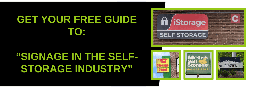 Free Guide to Signage in the Self-Storage Industry