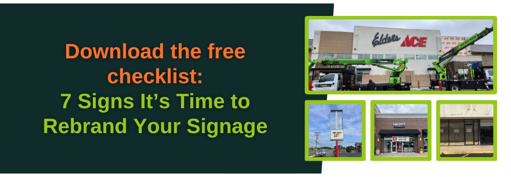 Grab the Free 7 Signs Signage Rebrand Checklist