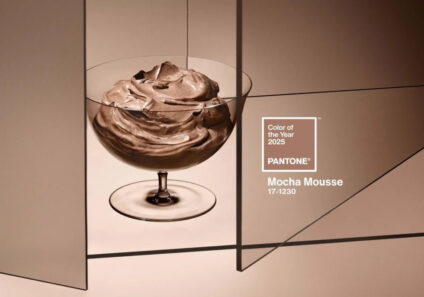 Color of the Year for 2025 PANTONE 17-1230 Mocha Mousse