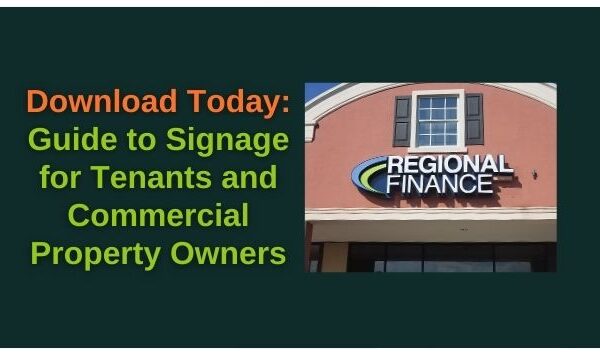 Guide to Signage for Tenants and Commercial Property Owners